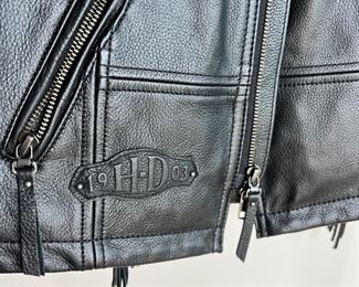 Harley Davidson Ladies Vest Boone Fringed&nbsp;
