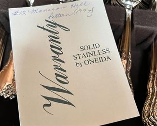 Flatware Set Distinction Deluxe Stainless by Oneida HH