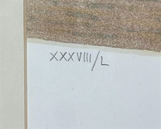 Fruit Basket & Wine Signed Print