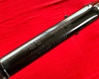 Vintage Daisy Model 25 Pump BB Gun Rogers Arkansas 