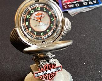 Franklin Mint Harley Pocket Watch With Stand