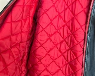 Vintage Pro Player Leather Detroit Red Wings Jacket