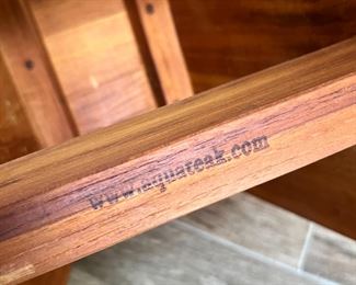 Artisan Teak Stool