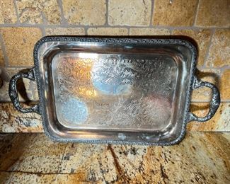 4pc Academy Silver on Copper Teaset