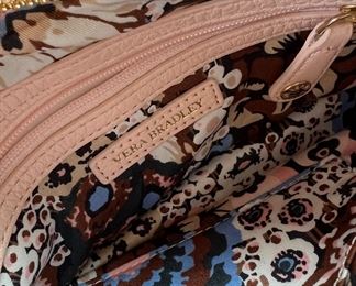 Vera Bradley Pink Quilted Purse crossbody bag