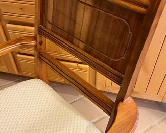 Single Wood  Arm Chair