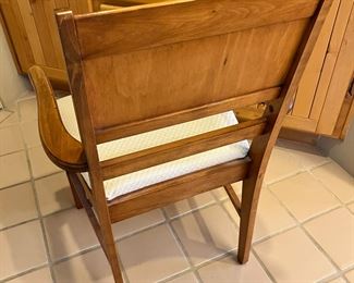 Single Wood  Arm Chair