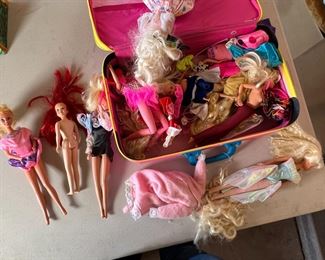 Barbie Baywatch Case with 1990s Barbie’s