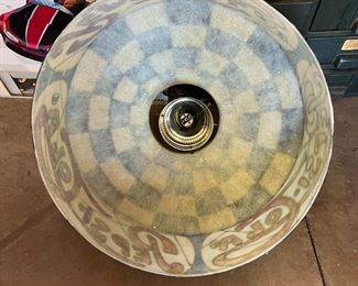 1970s Pepsi Cola Fiberglass Hanging Lamp Light Shade
