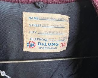 Vintage Warren Michigan Mott Marauders Letterman Jacket
