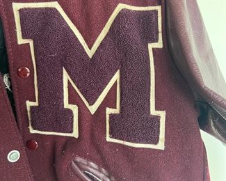 Vintage Warren Michigan Mott Marauders Letterman Jacket