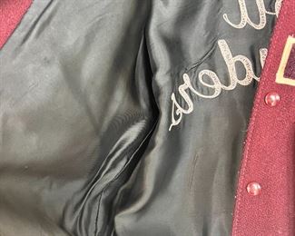 Vintage Warren Michigan Mott Marauders Letterman Jacket