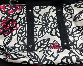 Coach Poppy Kyra Daisy Graffiti Tote