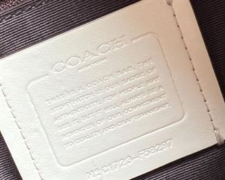 Coach Logo Crossbody Bag