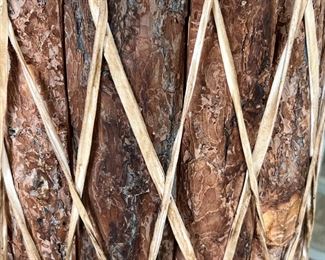 Native American Wood and Rawhide Drum