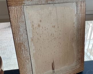 Hand Carved Wood Bear & Deer Wall Hanging