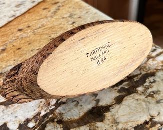 Hand Carved Mallard Duck Decoy Farthmire 