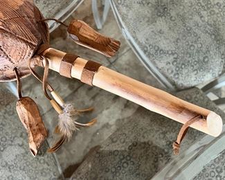 Hand Carved Turtle Rattle 