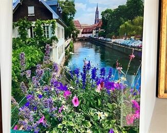 Acrylic Photo Decor Art Canal Way #2