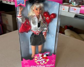 Barbie Walt Disney World 25th Anniversary 16525 Disney