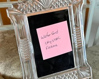 Waterford Portraits Crystal ABBEVILLE 4x6 Photo Frame