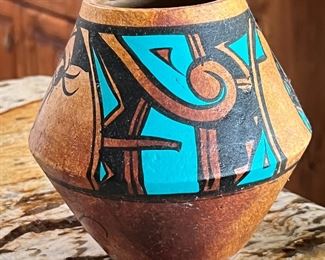 Small Decorative Kokopelli Vase