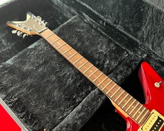 Dean ZX Cherry Red Electric Guitar with Case Z-X Z Series Case:4x19x47in HxWxD