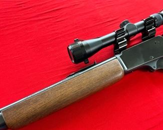 1960s Marlin 336 Lever Action Rifle Cal .35 Remington with Scope 38in
