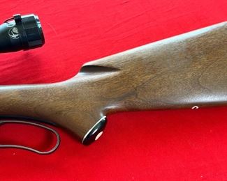 1960s Marlin 336 Lever Action Rifle Cal .35 Remington with Scope 38in