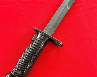 US M6 Bayonet MILPAR W/ U.S.M8A1 SCABBARD Blade: 6.75 Total:11.5in