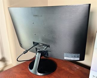 Samsung Curved 24in Monitor C24F390FH 16.5x21.5in HxWxD