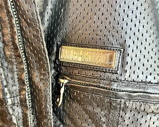 Harley Davidson Perforated Leather Jacket Large