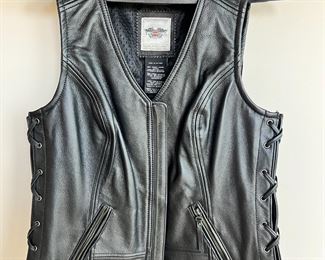 Harley Davidson Ladies Vest Boone Fringed Large
