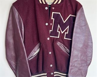 Vintage Warren Michigan Mott Marauders Letterman Jacket ??