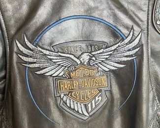 Women’s Harley Davidson 115th Anniversary Leather Jacket 98010-18VW LIMITED EDITION Petite L