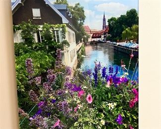 Acrylic Photo Decor Art Canal Way #1 20x16