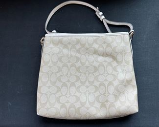 Coach Logo Crossbody Bag 10.5x12x HxWxD