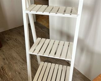 3 Tier Ladder Shelf 39x16x14in HxWxD