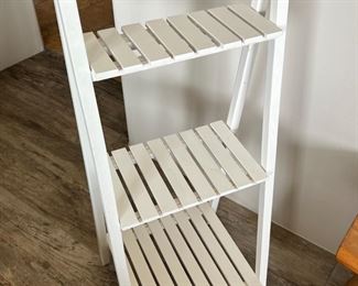 3 Tier Ladder Shelf 39x16x14in HxWxD