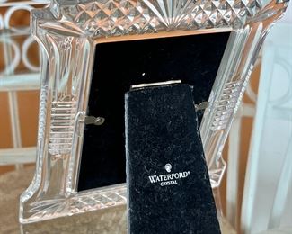 Waterford Portraits Crystal ABBEVILLE 4x6 Photo Frame 9.5 x 7.5in HxWxD