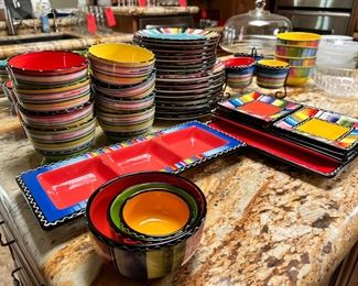 57pc Certified International Dinnerware Set 57 piece set