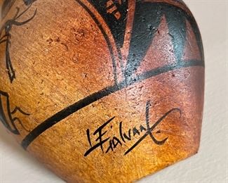 Small Decorative Kokopelli Vase/Pot 5 inches high