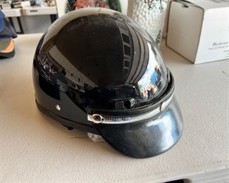 Seer S1602V Black Gloss Police Motorcycle Helmet Large