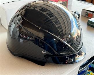 Harley Davidson Carbon Kevlar Half Helmet XS