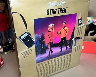 Barbie & Ken Star Trek Gift Set 30th anniversary #2 15006 13.5x12x3in HxWxD
