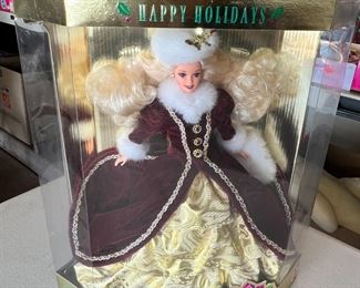 Barbie 1996 Happy Hollidays 15646 #1 14x12x4in HxWxD