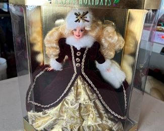 Barbie 1996 Happy Hollidays 15646 #2 14x12x4in HxWxD
