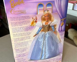 Barbie as Cinderella Doll 16900 #1 14x9x3in HxWxD