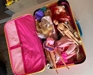 Barbie Baywatch Case with 1990s Barbie’s