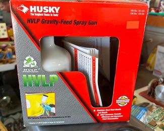 Husky HVLP Gravity-Feed Spray Gun 551-334
